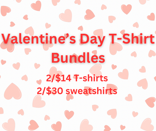 Valentines Day T-shirt bundles